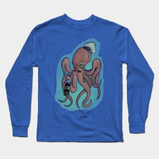 Drunken Octopus Long Sleeve T-Shirt